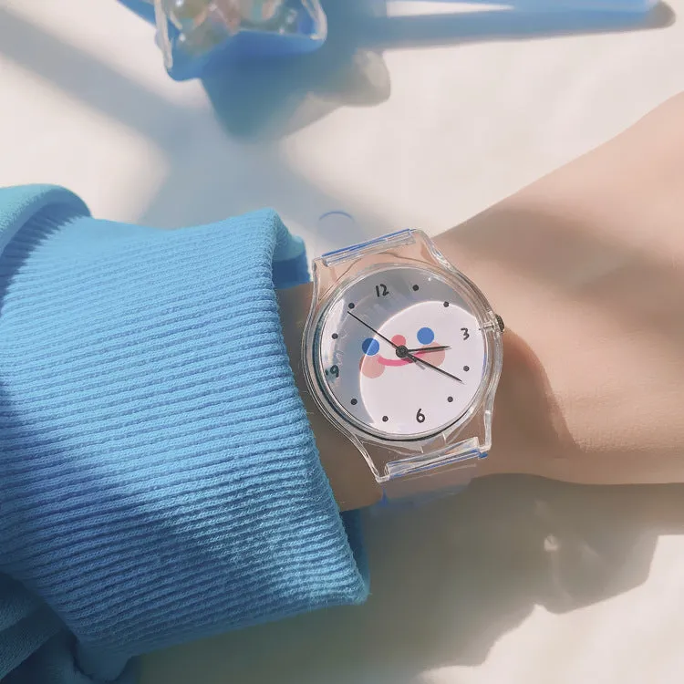 Simple Japanese analog watch for children