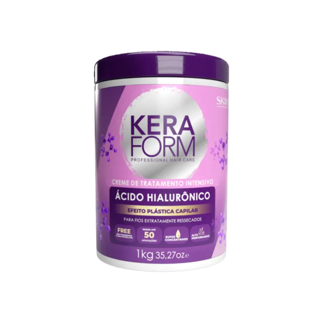 Skafe Keraform Hyaluronic Acid Intensive Combing Cream 1Kg / 35.27 fl oz