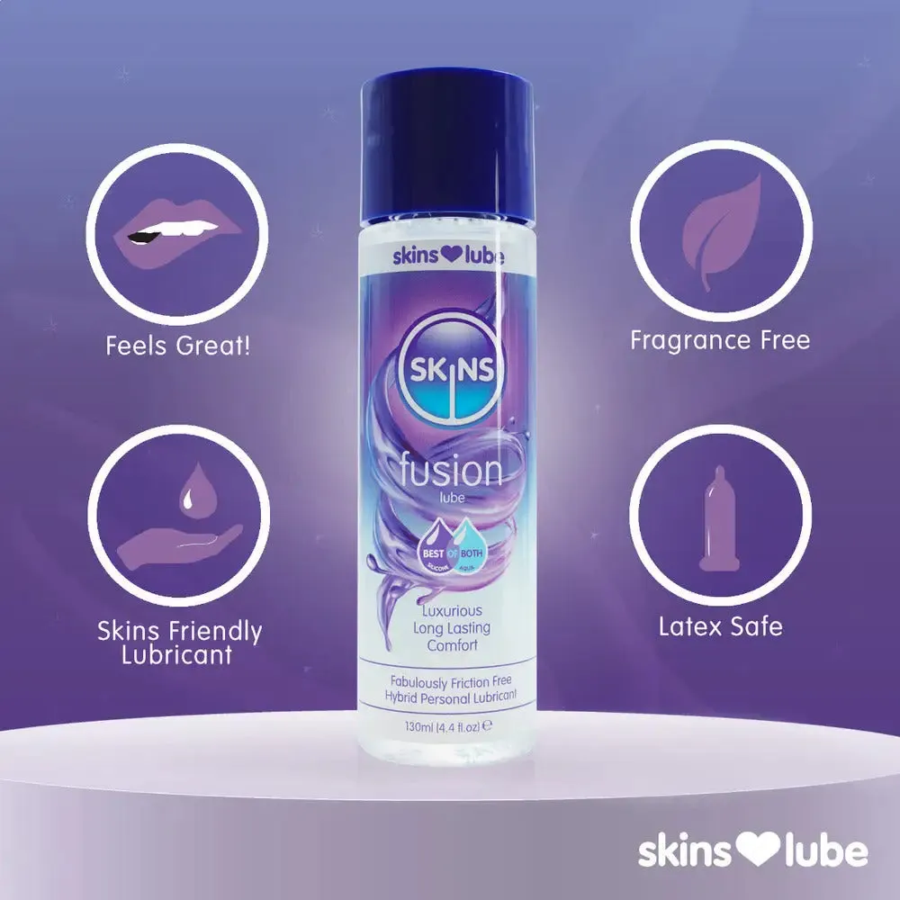 Skins Fusion Hybrid Silicone and Water-based Lubricant 130ml