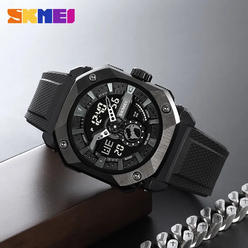 SKMEI Dual Time Analog Digital Watch | 100% Authentic | SKMEI 2272