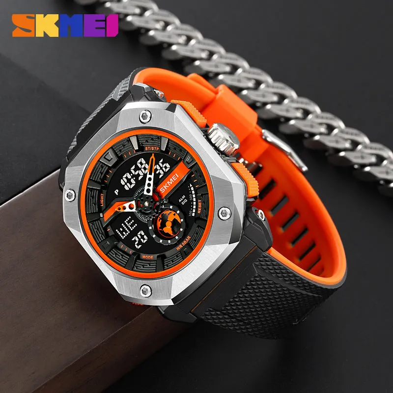 SKMEI Dual Time Analog Digital Watch | 100% Authentic | SKMEI 2272