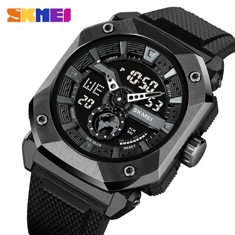 SKMEI Dual Time Analog Digital Watch | 100% Authentic | SKMEI 2272