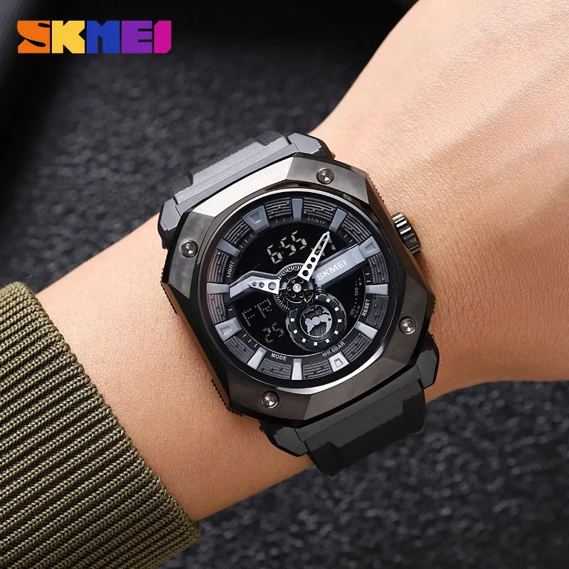 SKMEI Dual Time Analog Digital Watch | 100% Authentic | SKMEI 2272