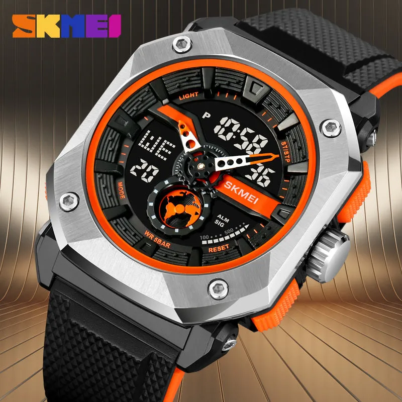 SKMEI Dual Time Analog Digital Watch | 100% Authentic | SKMEI 2272