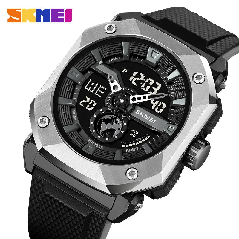 SKMEI Dual Time Analog Digital Watch | 100% Authentic | SKMEI 2272