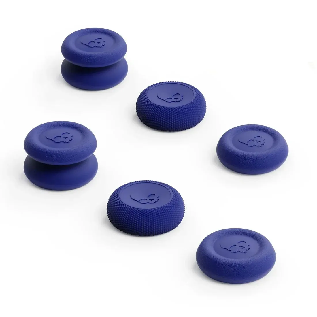 Skull & Co. Skin, CQC and FPS Thumb Grip Set Joystick Cap Analog Stick Cap for Nintendo Switch Pro Controller & PS5 / PS4 / Slim / Pro Controller