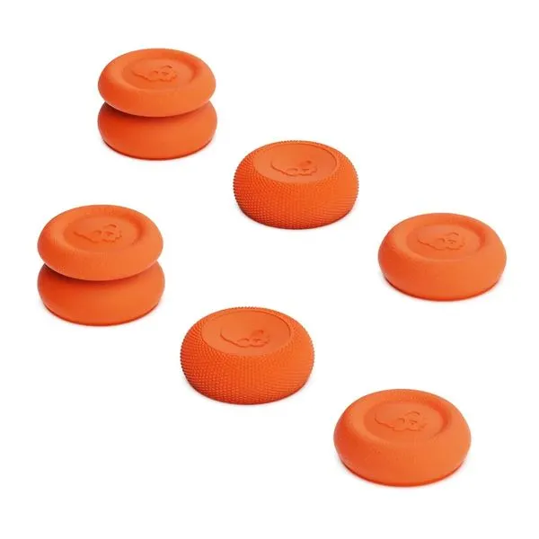 Skull & Co. Skin, CQC and FPS Thumb Grip Set Joystick Cap Analog Stick Cap for Nintendo Switch Pro Controller & PS5 / PS4 / Slim / Pro Controller