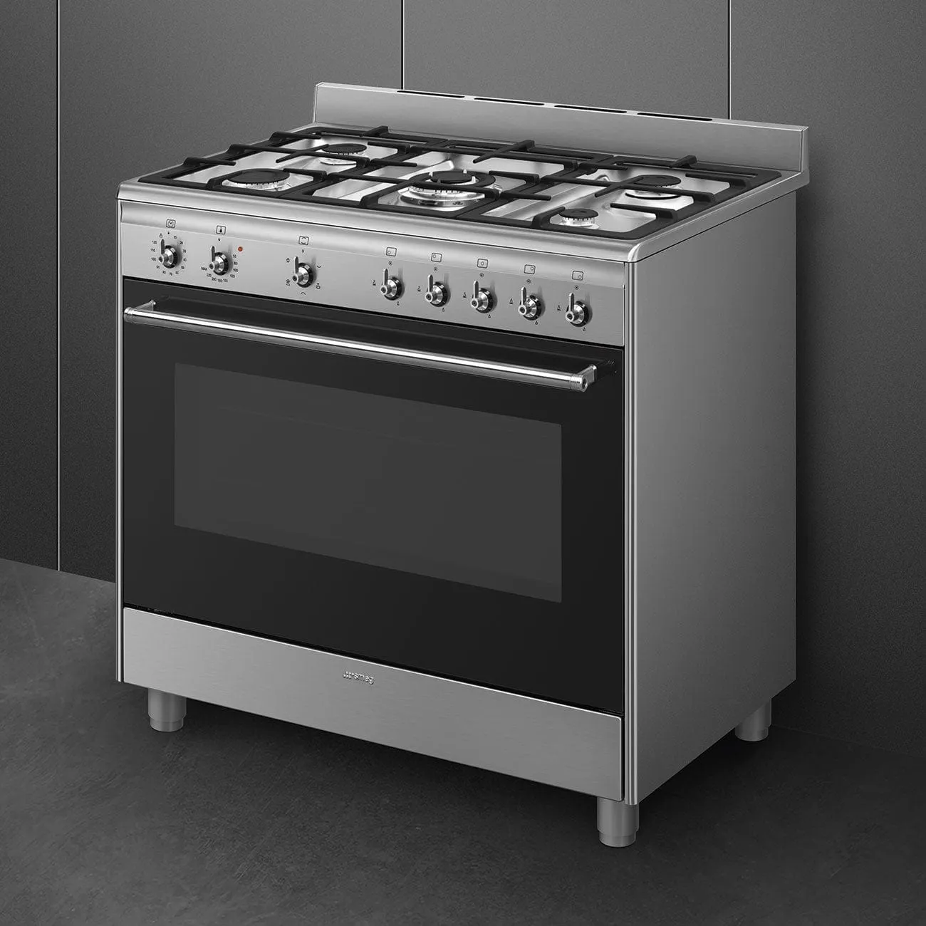 Smeg 90cm Gas Stove SSA91GGX2