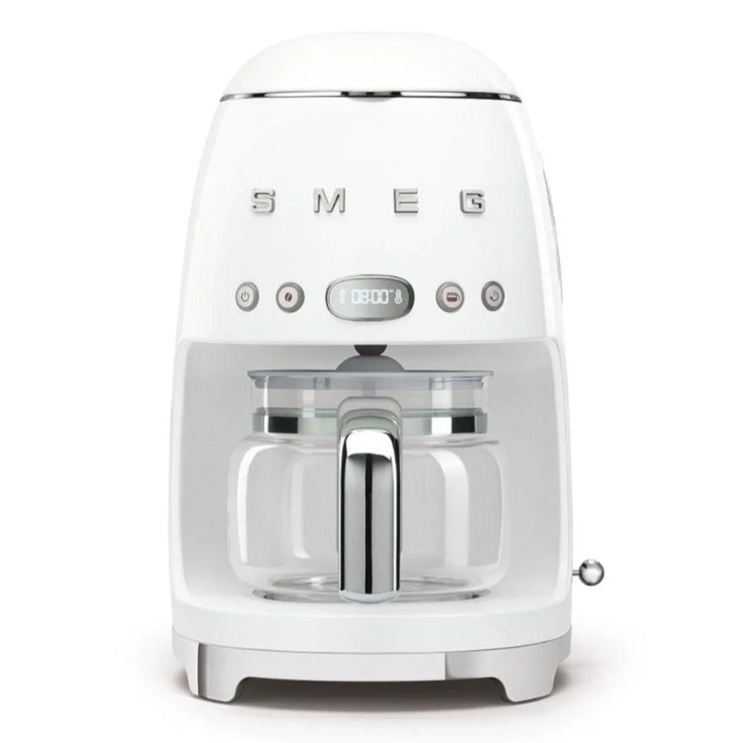 Smeg Retro Drip Filter Coffee Machine-White DCF02WHSA
