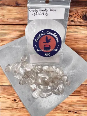 Smoky Quartz Gemstone Chips