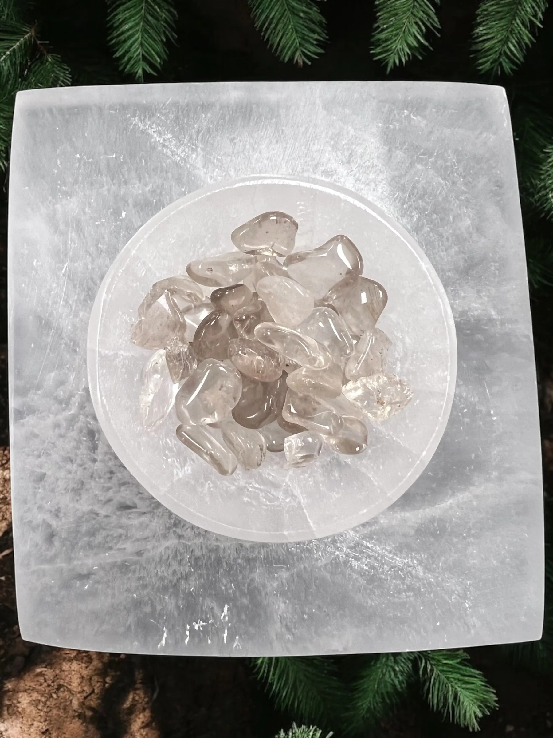 Smoky Quartz Gemstone Chips