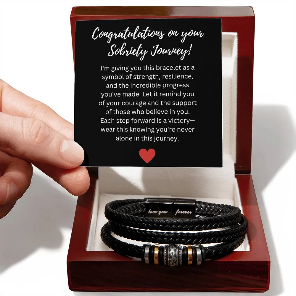 Sobriety Bracelet - Symbol of Strength