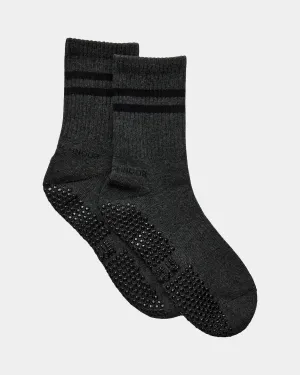 SoffiSPO Sock - Dark grey melange