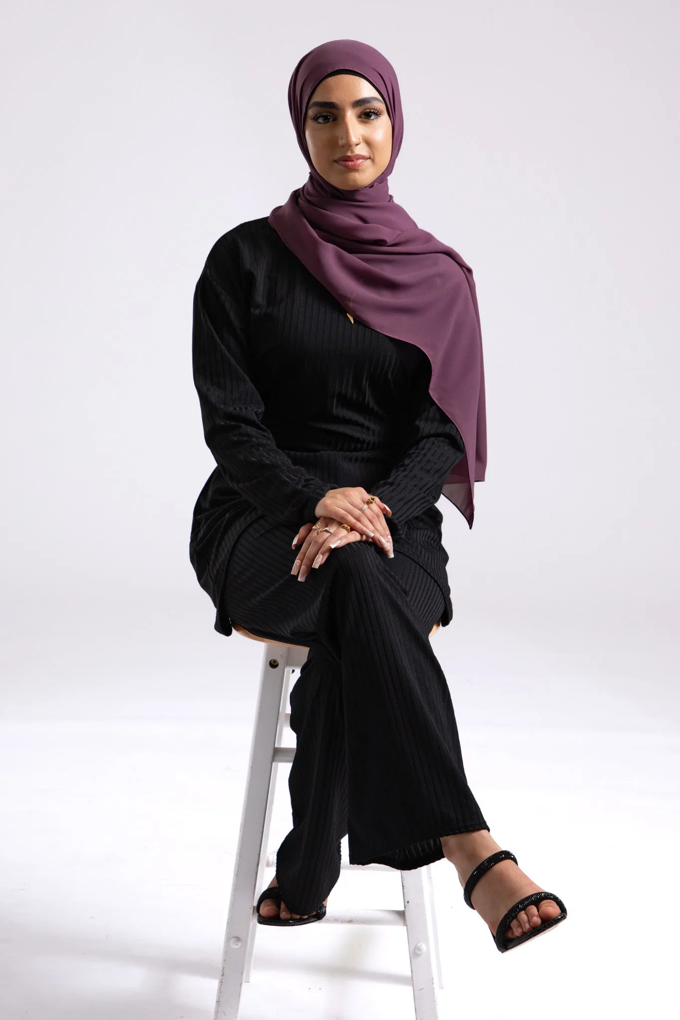 Soft Chiffon Hijab - Amethyst