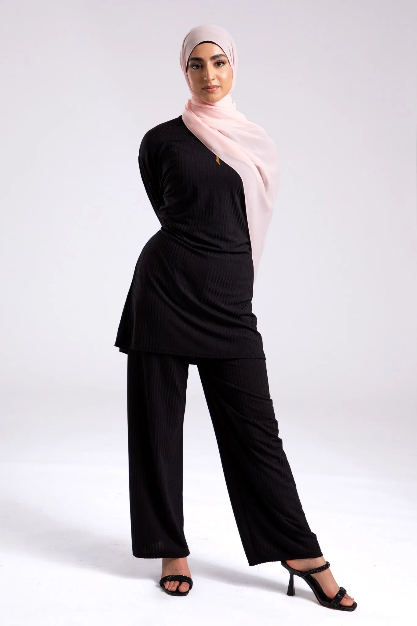 Soft Chiffon Hijab - Peach