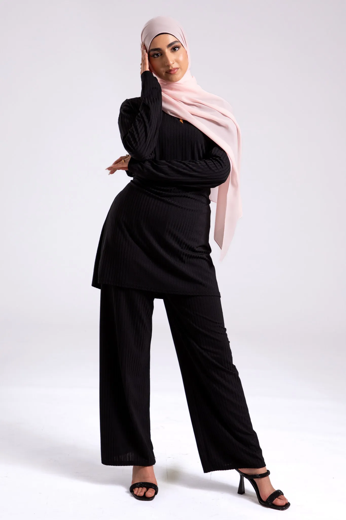 Soft Chiffon Hijab - Peach