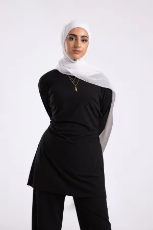 Soft Chiffon Hijab - Pure White