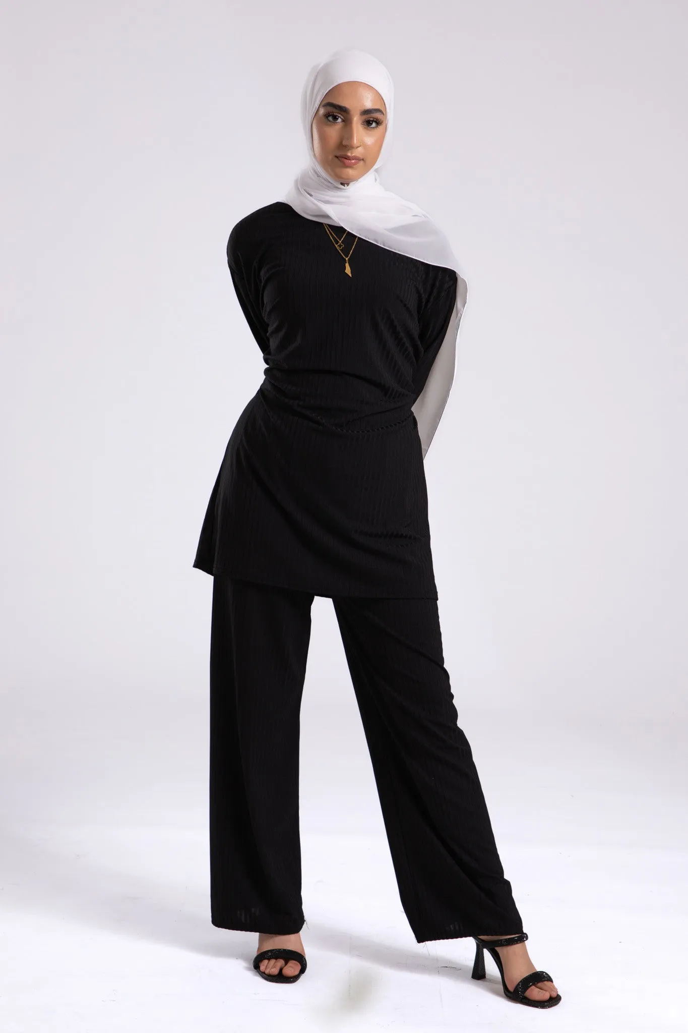 Soft Chiffon Hijab - Pure White
