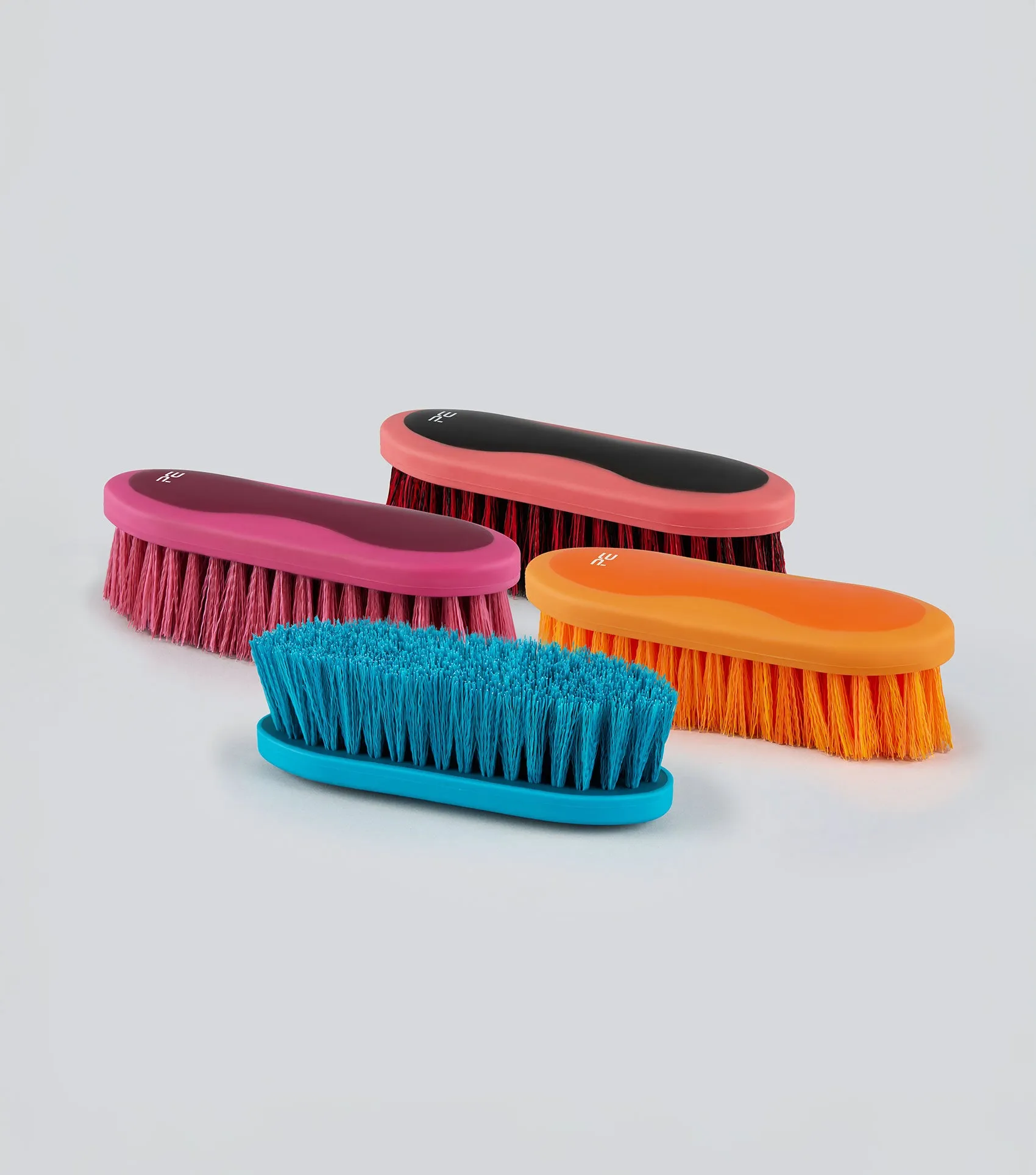 Soft-Touch Dandy Brush - Small Wine & Fuchsia