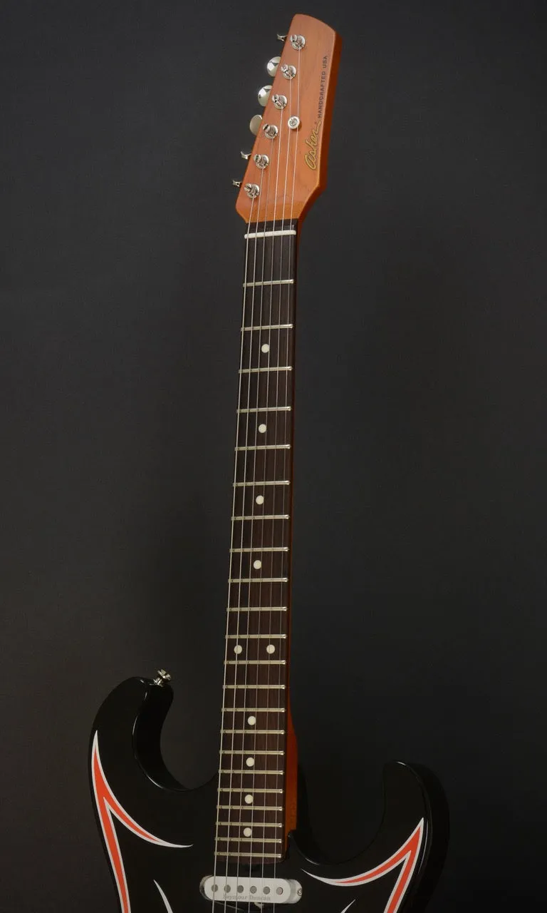 SOLD 2018 Asher SSH Hot Rod Custom Guitar with Duncans and Pinstriping!