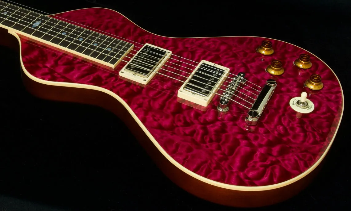 SOLD 2020 Ben Harper signature Lap Steel custom Rose Quilt Top $3750