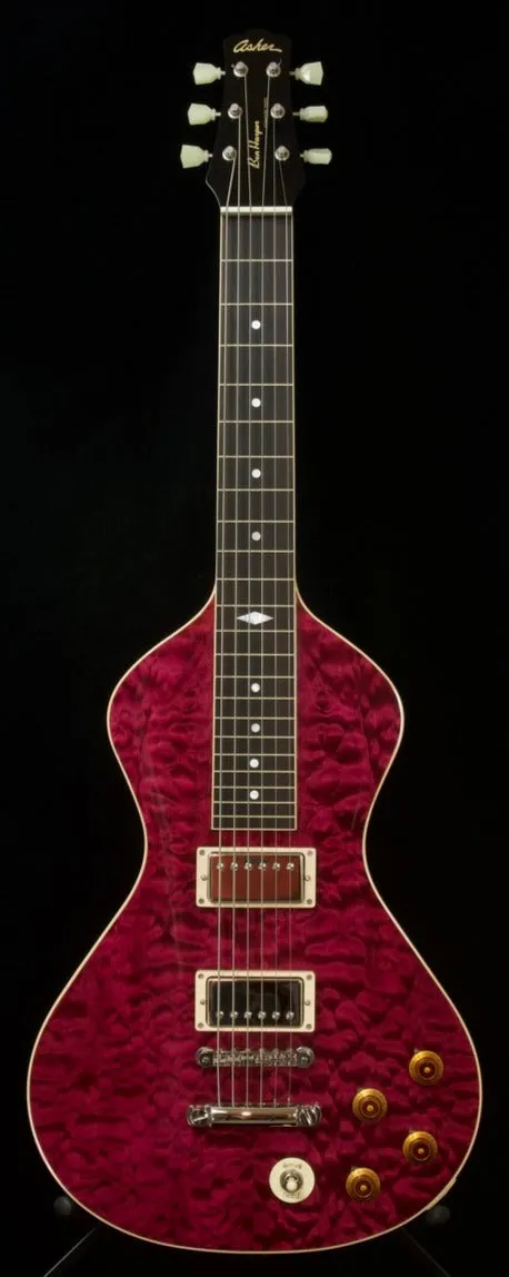 SOLD 2020 Ben Harper signature Lap Steel custom Rose Quilt Top $3750