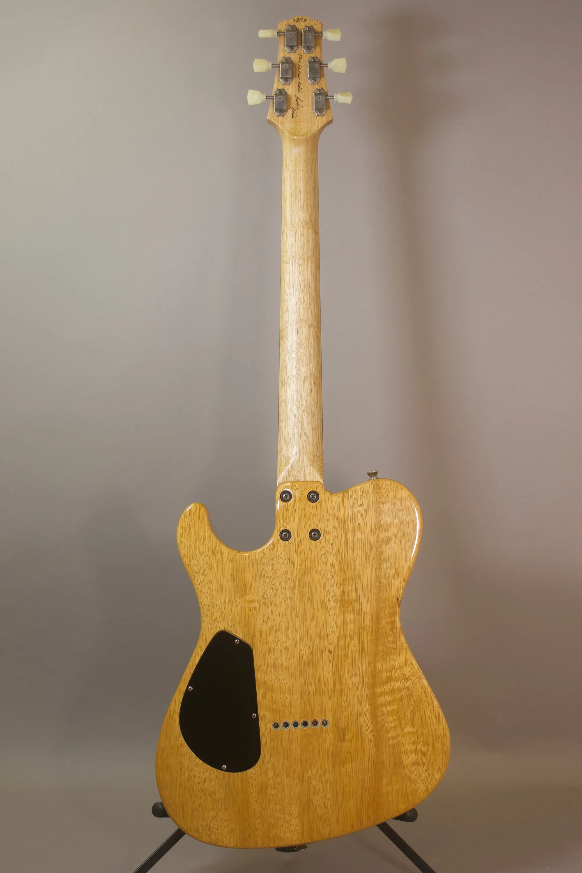 SOLD 2022 Asher "Troubadour" Korina neck and Body with Duncan PAF Antiquities, #1275