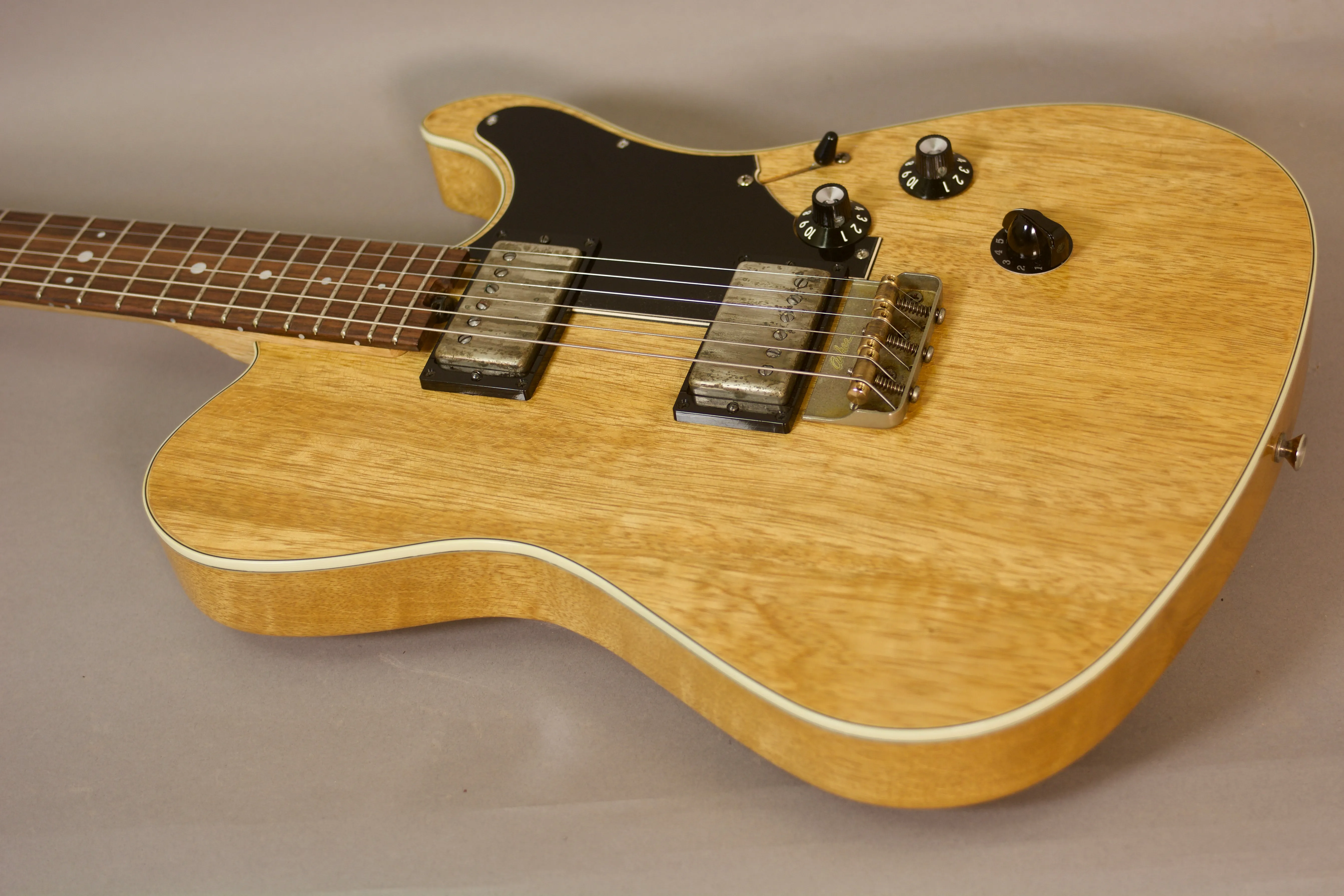 SOLD 2022 Asher "Troubadour" Korina neck and Body with Duncan PAF Antiquities, #1275