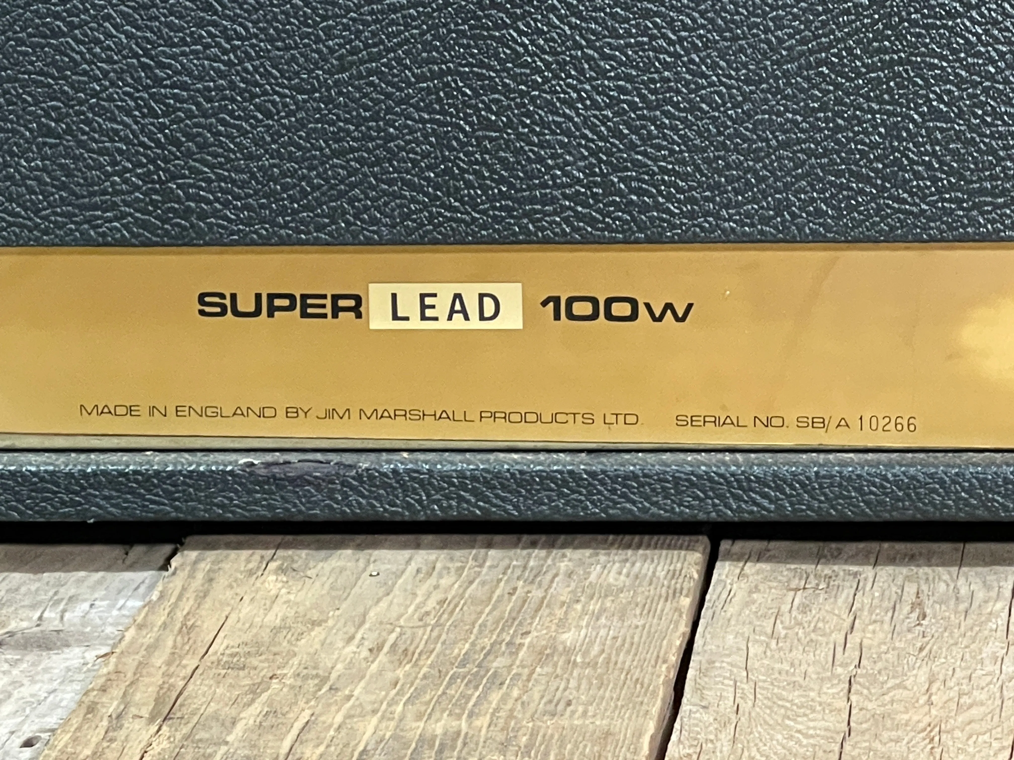 SOLD - Marshall 1968 Plexi Super Lead Super Bass Factory Conversion 1959 100 Watt