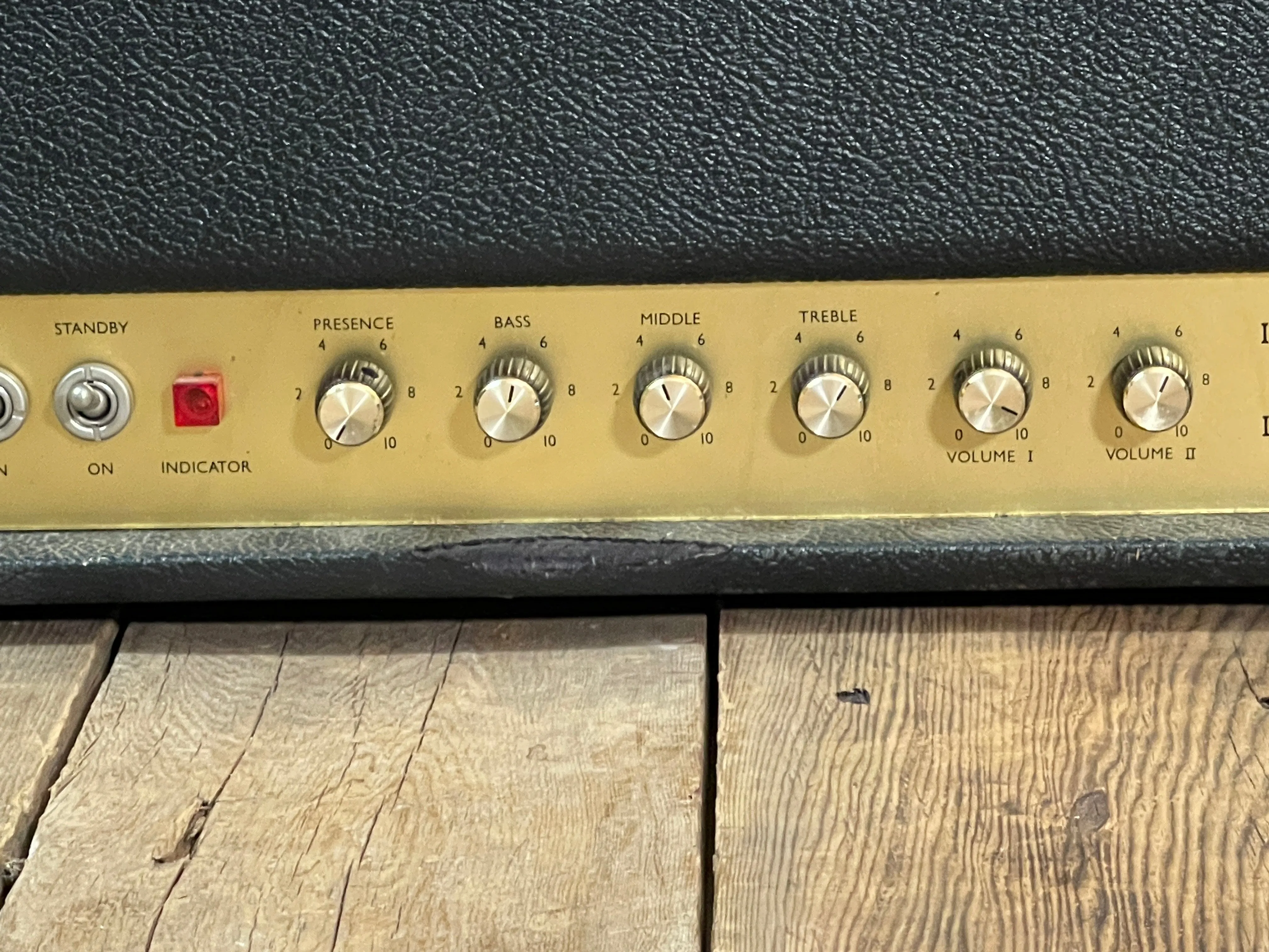 SOLD - Marshall 1968 Plexi Super Lead Super Bass Factory Conversion 1959 100 Watt