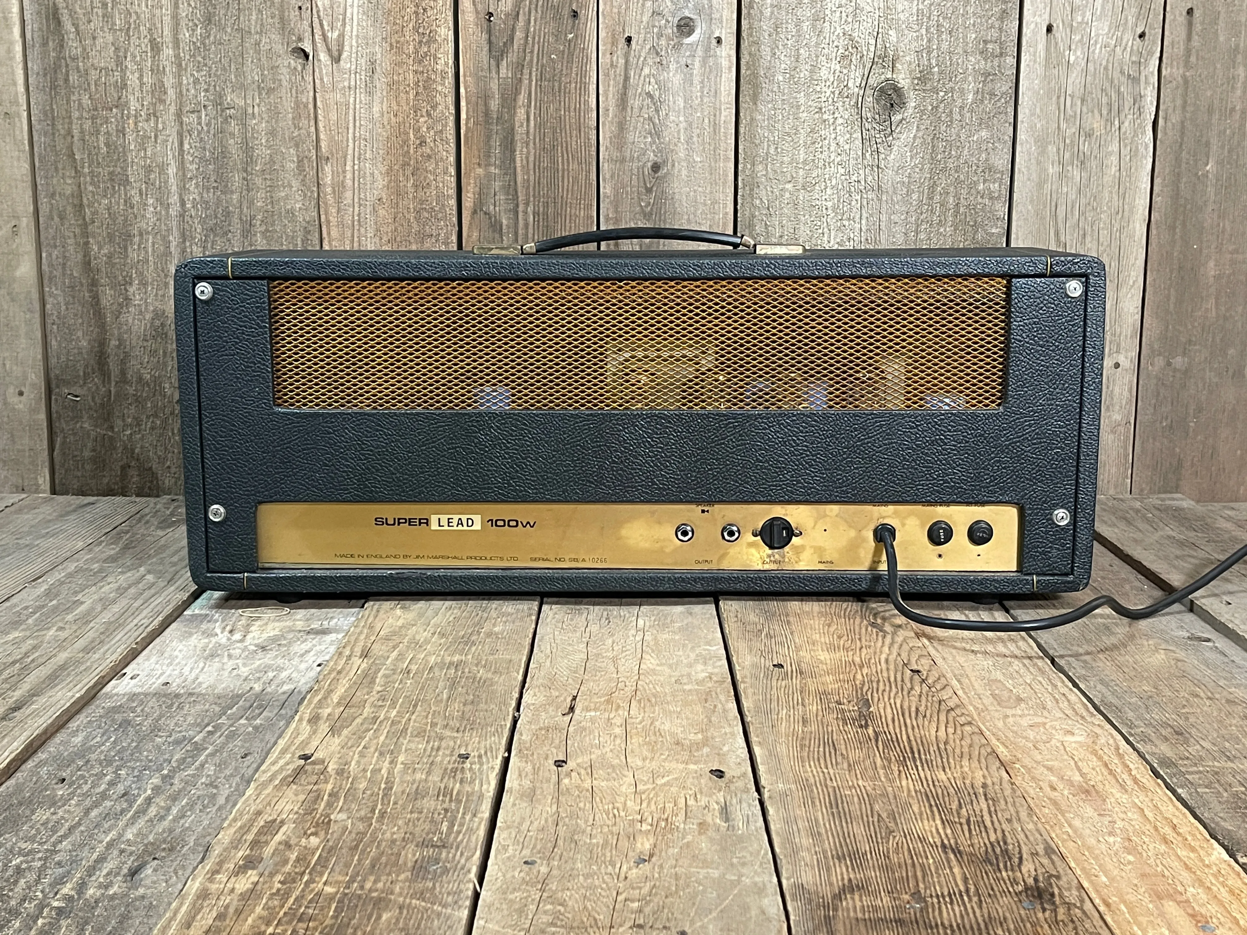 SOLD - Marshall 1968 Plexi Super Lead Super Bass Factory Conversion 1959 100 Watt