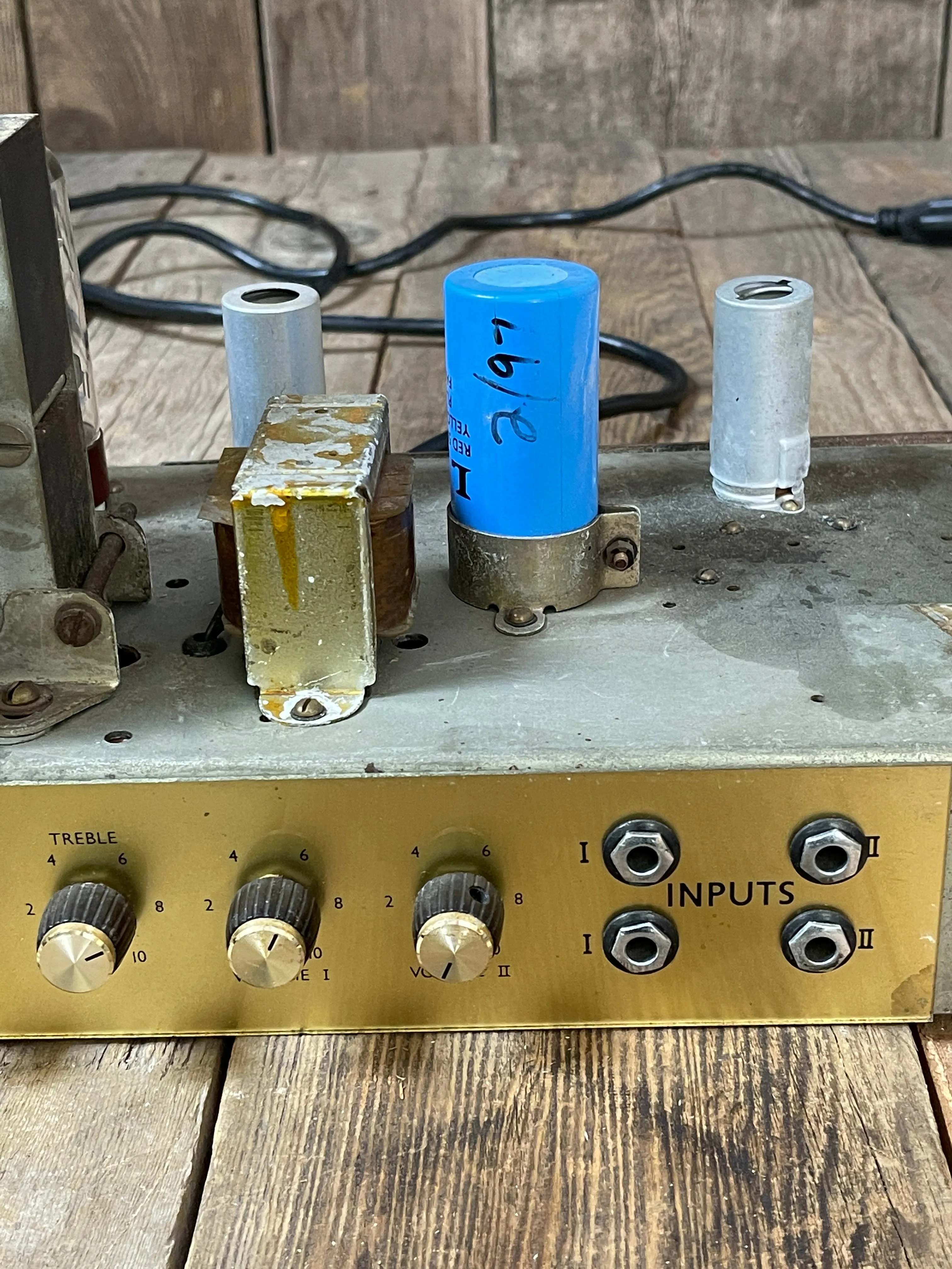 SOLD - Marshall 1968 Plexi Super Lead Super Bass Factory Conversion 1959 100 Watt