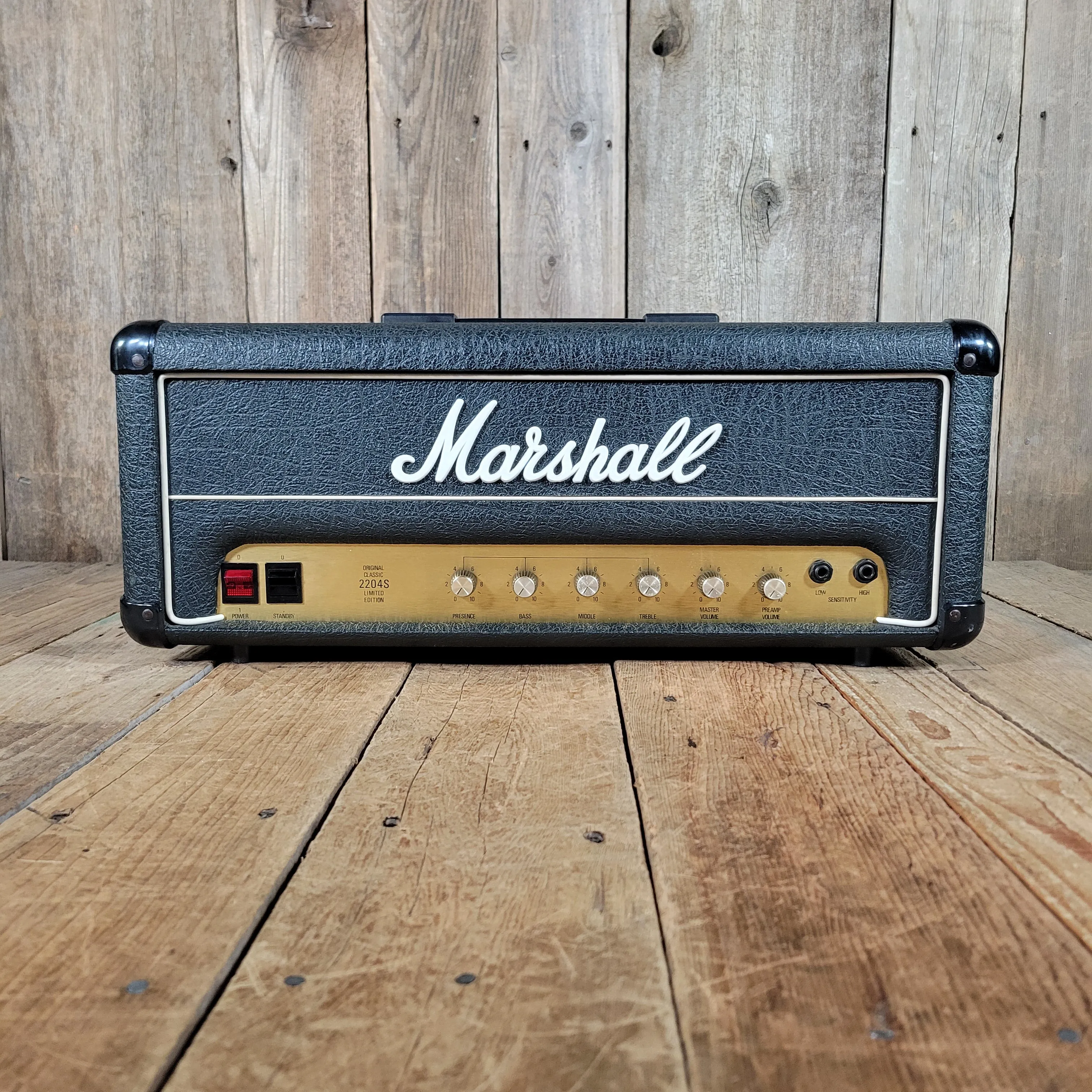 SOLD - Marshall 2204S Limited Edition 50 Watt Head 1986