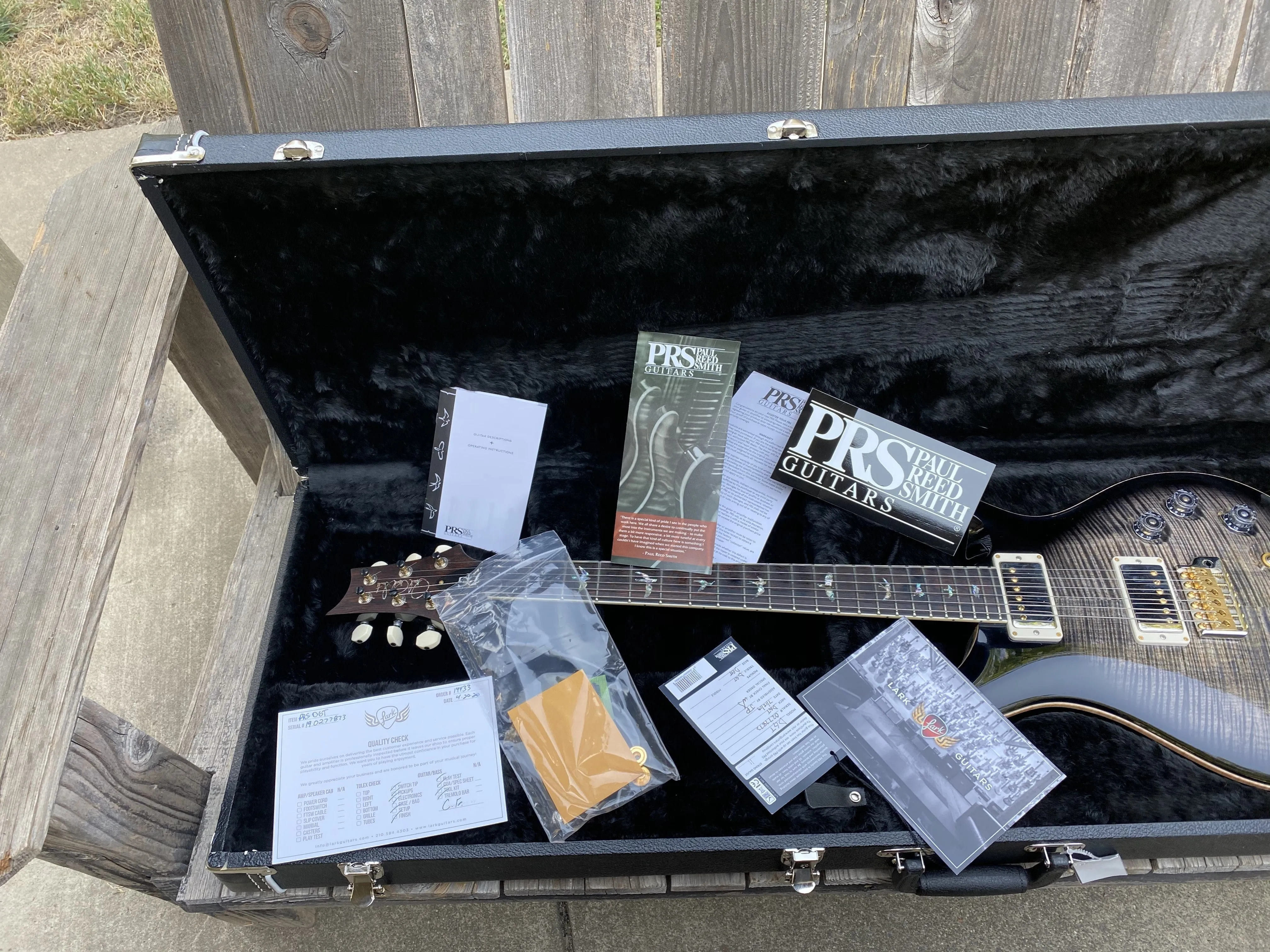 SOLD - Paul Reed Smith DGT 10 Top Charcoalburst 2019 - SOLD