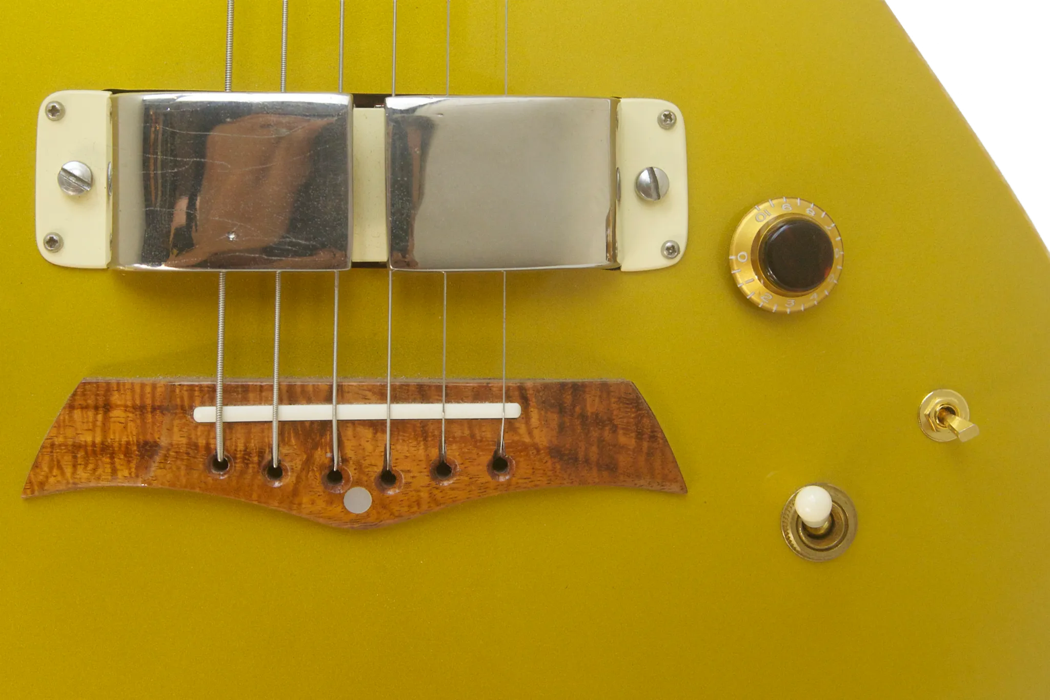SOLD Rare Ben Harper Owned and Played Signature Lap Steel with 1960s Horseshoe Pickup - Vintage Gold