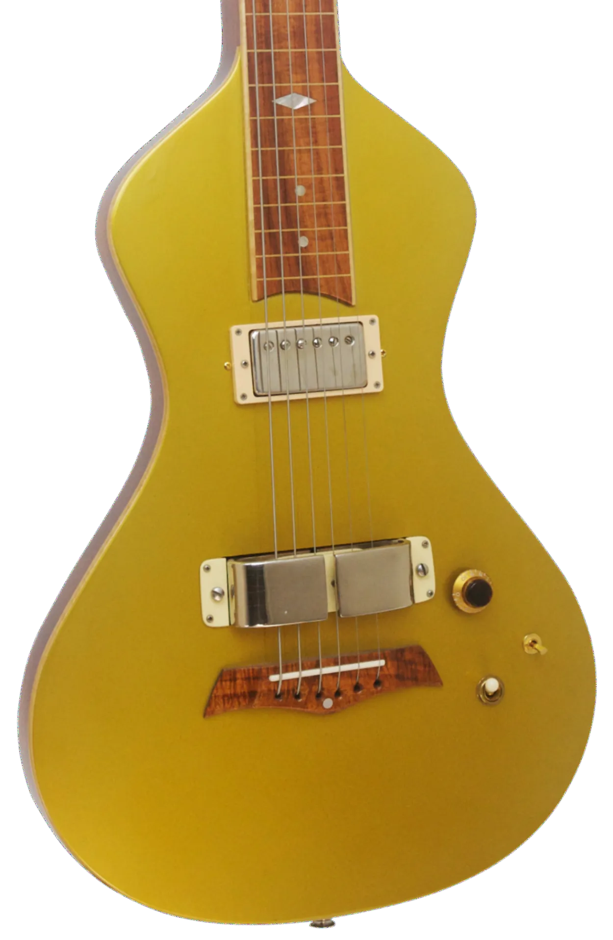 SOLD Rare Ben Harper Owned and Played Signature Lap Steel with 1960s Horseshoe Pickup - Vintage Gold