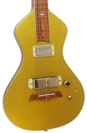 SOLD Rare Ben Harper Owned and Played Signature Lap Steel with 1960s Horseshoe Pickup - Vintage Gold