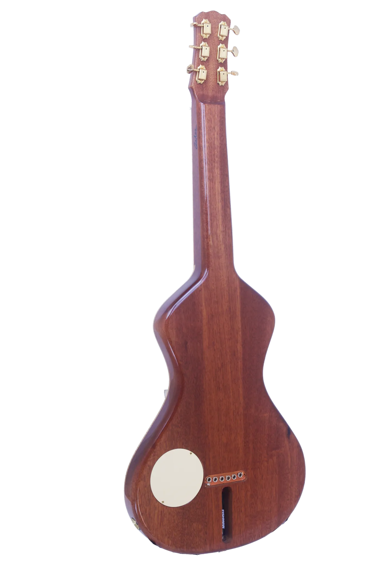 SOLD Rare Ben Harper Owned and Played Signature Lap Steel with 1960s Horseshoe Pickup - Vintage Gold