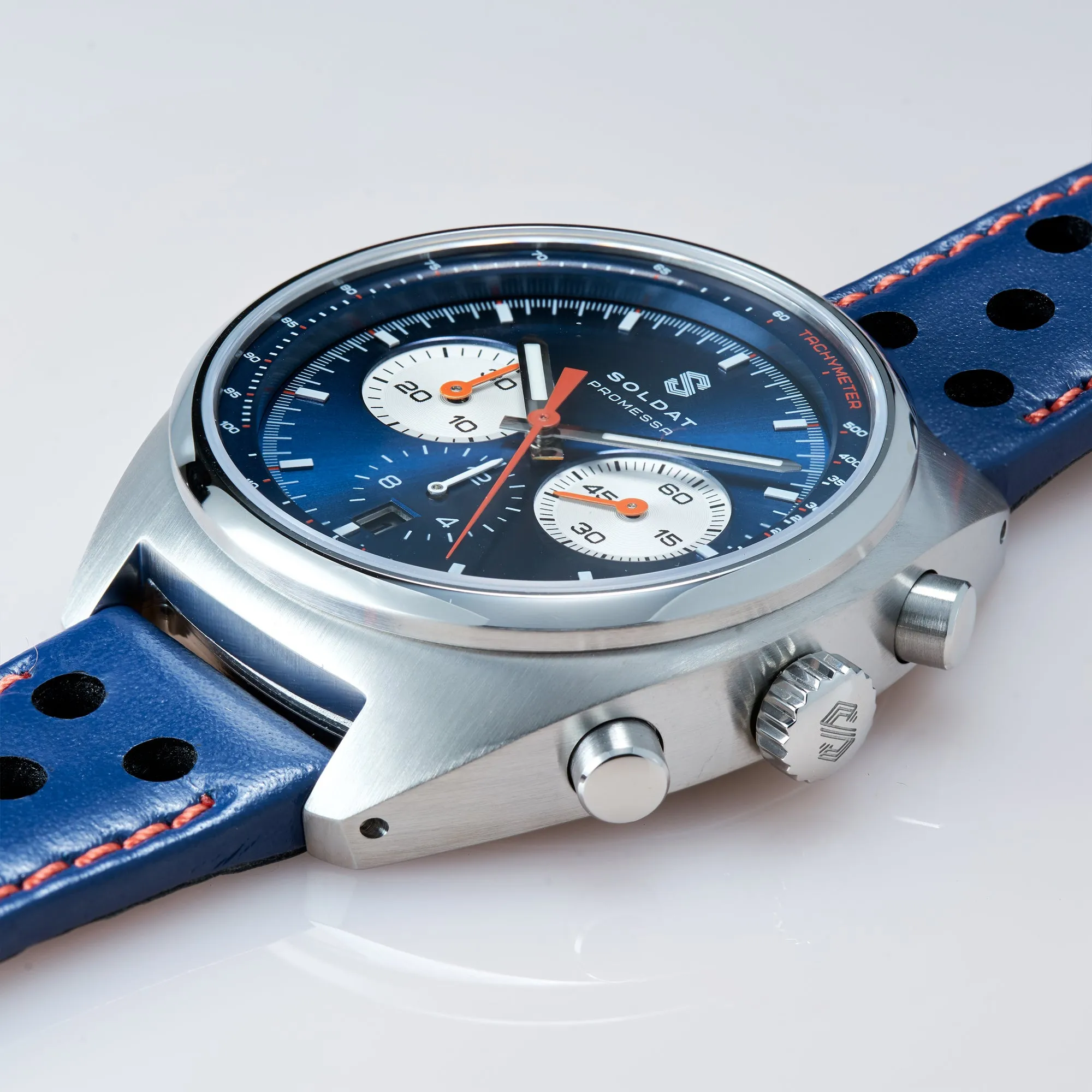 Soldat Automatic Chronograph 'True Blue'