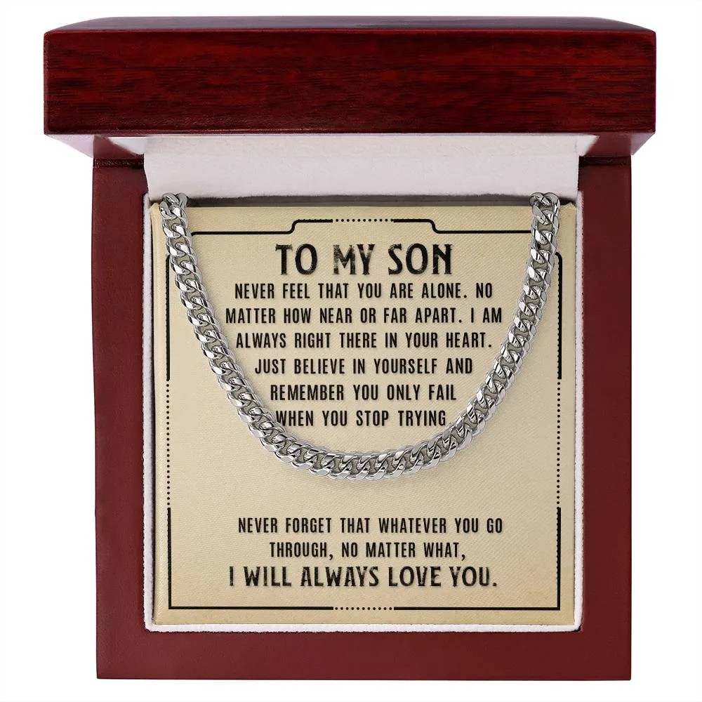 Son Gift From Dad, Father Son Gift, Dad to Son Gift, I Will Always Love You