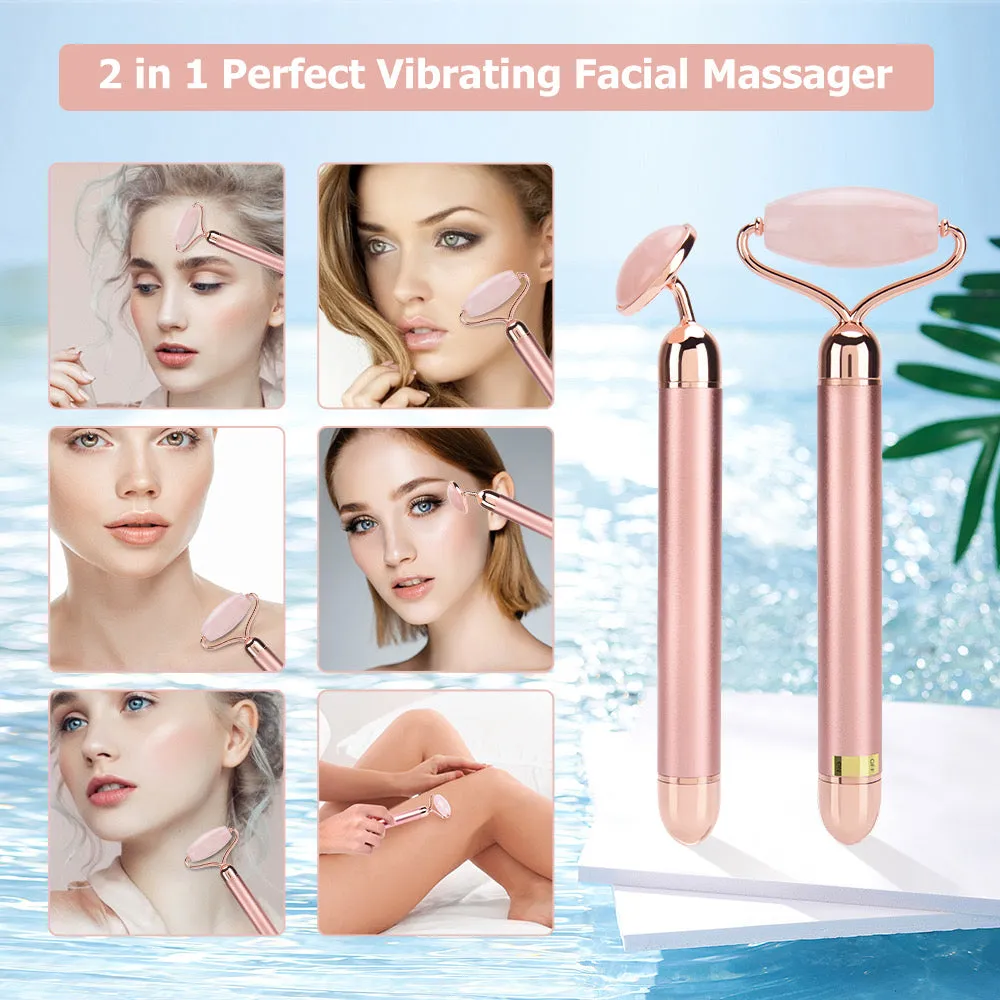 Sonic Rose Quartz Roller