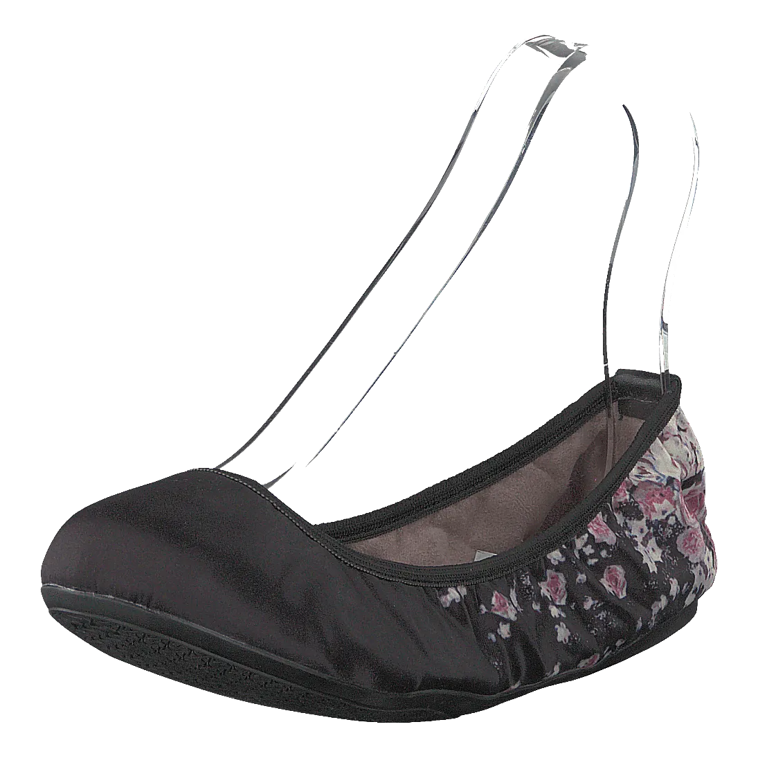 Sophia Black Scattered Floral