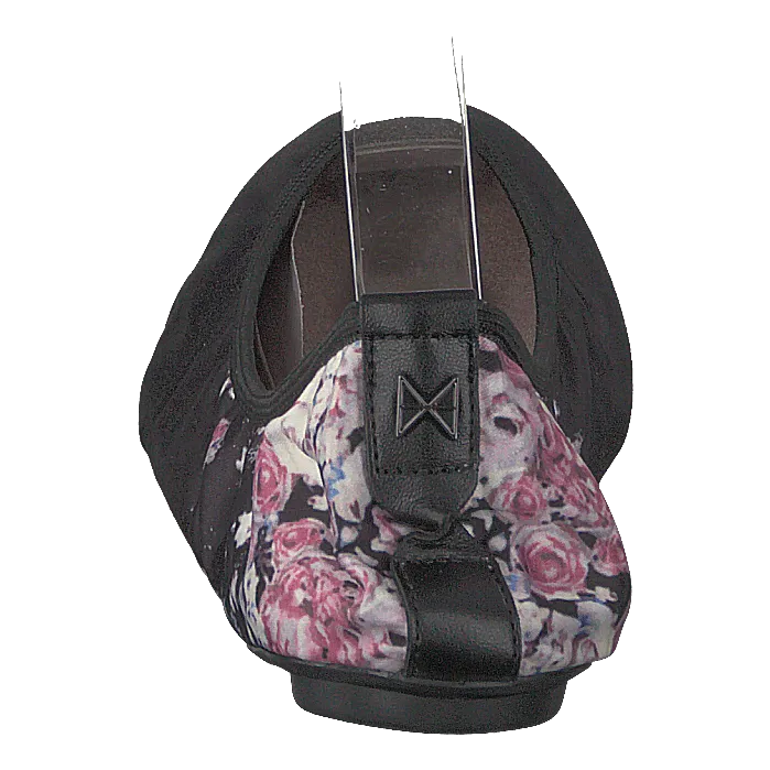 Sophia Black Scattered Floral