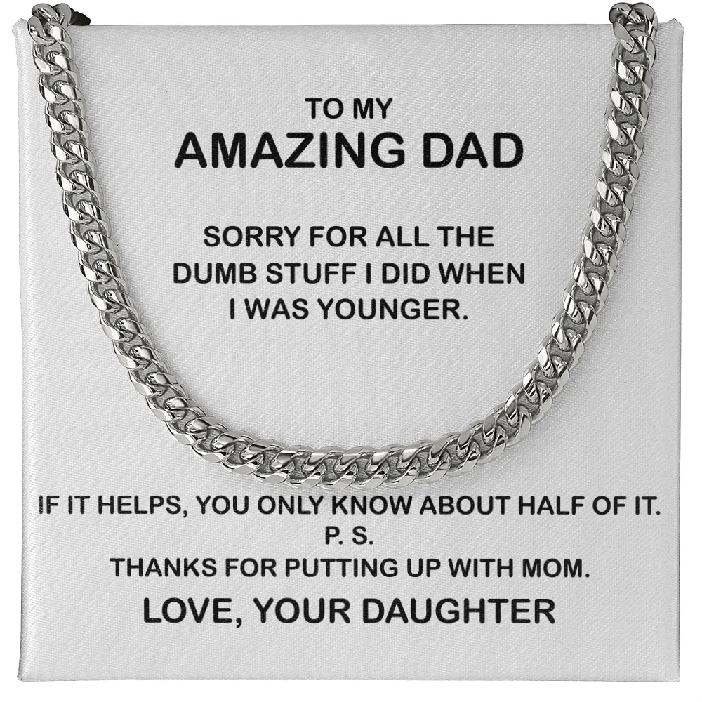 Sorry Dad