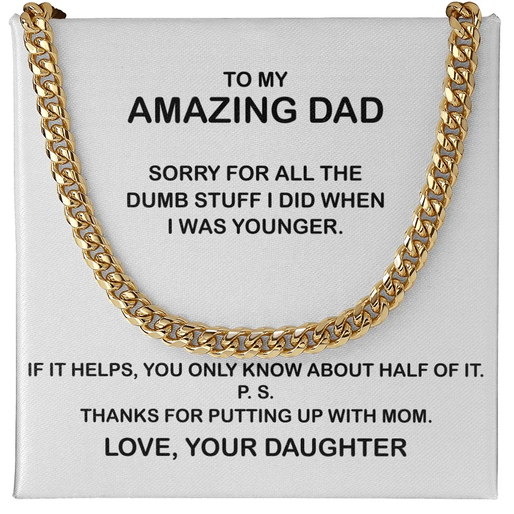 Sorry Dad