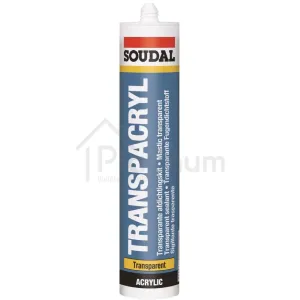 Soudal Transpacryl - Transparent Acrylic Sealant