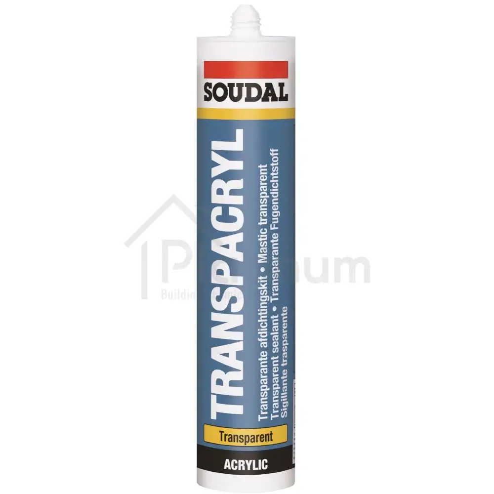 Soudal Transpacryl - Transparent Acrylic Sealant