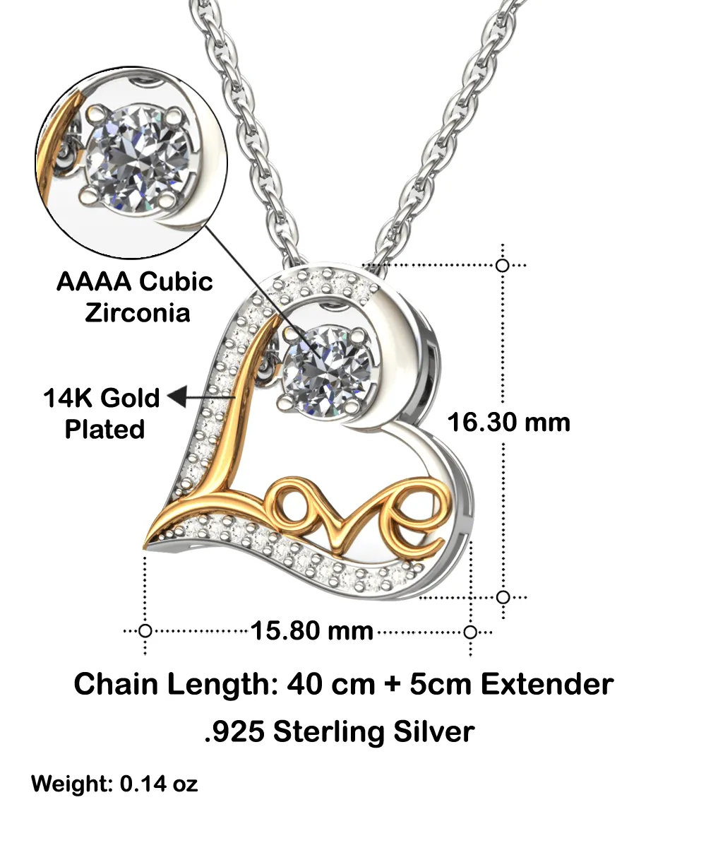 Soulmate Breath Of Air - Love Dancing Necklace