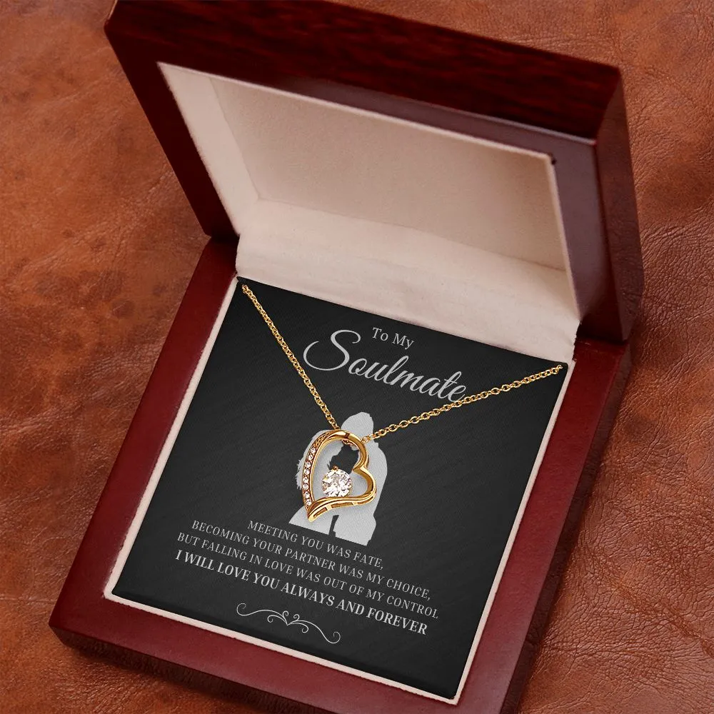 Soulmate Gift, Wife or Girlfriend, Fiance Gift for 3rd Anniversary,