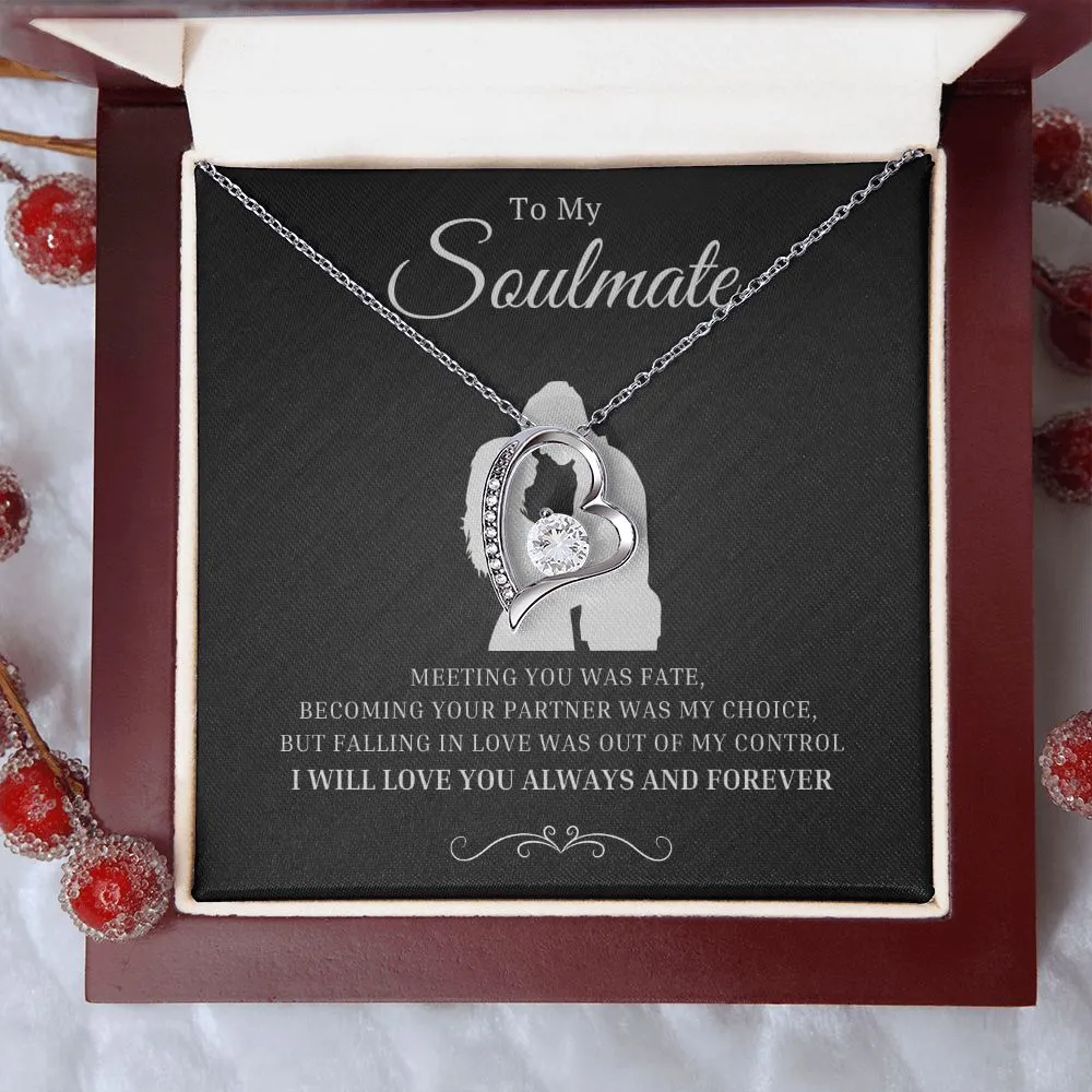 Soulmate Gift, Wife or Girlfriend, Fiance Gift for 3rd Anniversary,